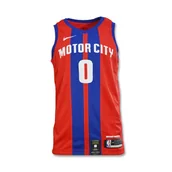 Koszulki męskie - Koszulka Nike Detroit Pistons Swingman Jersey Andre Drummond City Edition - AV4636-657-S - miniaturka - grafika 1