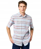 Koszule męskie - Koszula Wrangler SS 1 PKT SHIRT 112362756 Niagara Mist XL - miniaturka - grafika 1