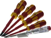 Śrubokręty - Kraftmann Wkrętaki izolowane 1000V,  5 szt. B.35815 - miniaturka - grafika 1