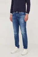 Spodnie męskie - Pepe Jeans jeansy męskie kolor niebieski - miniaturka - grafika 1