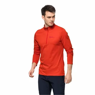 Koszulki sportowe męskie - Męska koszulka termoaktywna z długim rękawem SKY THERMAL HZ M adrenaline red - grafika 1
