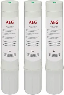Aeg | Zestaw 3 Wymiennych Filtrów (Aegfff2) Do Systemu Filtracji Wody Na Bieżąco Aegfffs2 | Łatwa Instalacja Pod Zlewem Do Kranu | Okres Eksploatacj.. - Mopy parowe - miniaturka - grafika 1