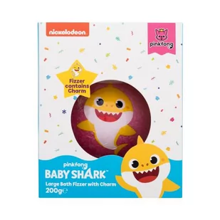 Pinkfong Baby Shark Bath Fizzer kąpielowa kula 200 g dla dzieci - Kosmetyki kąpielowe dla dzieci - miniaturka - grafika 1