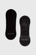 Skarpetki męskie - Calvin Klein skarpetki 2-pack męskie kolor czarny - miniaturka - grafika 1