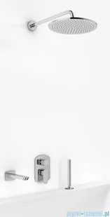 Kohlman Foxal zestaw wannowy QW211FR20-009 QW211FR20-009 - Baterie wannowe i prysznicowe - miniaturka - grafika 2