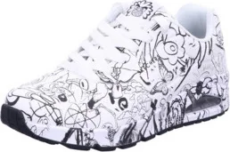 Skechers trampki męskie UNO - PROCESS SKETCH 21218-41, 21218-42, 21218-43, 21218-44, 21218-45, 21218-46, 21218-47 SKE-183501 biały/czarny 41 [buty męskie] - Trampki męskie - miniaturka - grafika 1