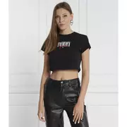 Koszulki i topy damskie - Tommy Jeans Top | Regular Fit - miniaturka - grafika 1