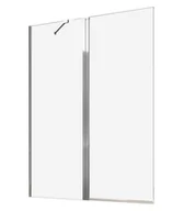 Parawany nawannowe - Radaway Nes PND II Parawan nawannowy wahadłowy dwuczęściowy 120x150 cm lewy 10009120-01-01L - miniaturka - grafika 1