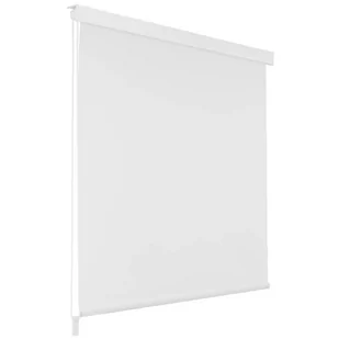 vidaXL Roleta prysznicowa 80 x 240 cm, biała - Rolety - miniaturka - grafika 1