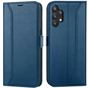 Etui na telefon komórkowy Samsung Galaxy A32 5G składane etui z klapką, niebieskie - Etui i futerały do telefonów - miniaturka - grafika 1