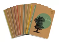 Zeszyty szkolne - Pakiet 5 zeszytów w kratkę 80k A5 z marginesem MIX - miniaturka - grafika 1