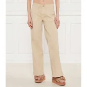 Spodnie damskie - Guess Jeans Spodnie UTILITY | Loose fit - miniaturka - grafika 1