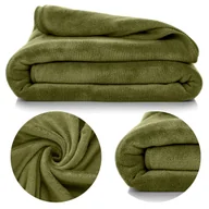 Ręczniki - Ręcznik IBEN 50x90 SZYBKOSCHNĄCY kąpielowy sportowy mikrofibra zielony - miniaturka - grafika 1