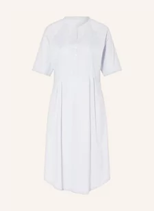 Hanro Koszula Nocna Cotton Deluxe blau - Bielizna nocna - miniaturka - grafika 1