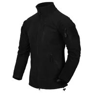 Odzież taktyczna i umundurowanie - Bluza Helikon Alpha Tactical Grid Fleece, Black - miniaturka - grafika 1