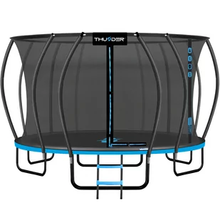 Trampolina ogrodowa do skakania THUNDER INSIDE ULTRA 16FT BLUE - Trampoliny - miniaturka - grafika 1