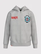 Odzież sportowa dziecięca - LEGO Wear Bluza 12010572 Szary Regular Fit - miniaturka - grafika 1