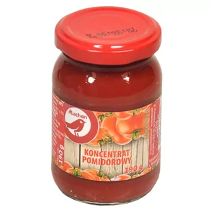Auchan - Koncentrat pomidorowy 30% - Koncentraty warzywne, przeciery - miniaturka - grafika 1