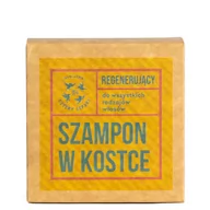 Szampony do włosów - Mydlarnia Cztery Szpaki - Szampon w kostce regenerujący wszystkie rodzaje włosów 75 g - miniaturka - grafika 1