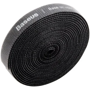 Baseus Taśma rzepowa, organizer kabli Rainbow Circle Velcro Straps 3m (czarny) - Inne akcesoria audio-wideo - miniaturka - grafika 6