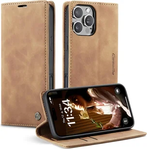 Etui na telefon Caseme do Iphone iPhone 13 Pro Max jasnobrązowy - Etui i futerały do telefonów - miniaturka - grafika 1
