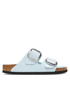 Birkenstock Klapki Arizona Big Buckle Hex 1030374 Błękitny - Klapki i japonki damskie - miniaturka - grafika 1