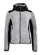 Kurtki damskie - Peak Mountain Kurtka polarowa "Amarant" w kolorze szarym - miniaturka - grafika 1