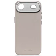 Etui i futerały do telefonów - Etui DECODED Leather MagSafe do Apple iPhone Air Beżowy - miniaturka - grafika 1