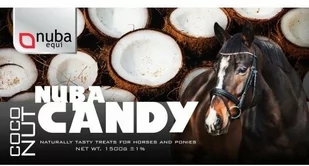 Nuba Equi Cukierki Nuba Candy Coconut 1.5 kg - kokos - Akcesoria jeździeckie - miniaturka - grafika 1