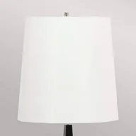 Lampy stojące - Elstead Lampa stojąca Ascent, czarna, biały klosz - miniaturka - grafika 1