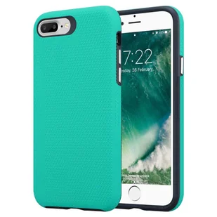 Pokrowiec Do Apple iPhone 6 PLUS / 6S PLUS / 7 PLUS / 7S PLUS / 8 PLUS Etui w TURKUSOWE LILIE  Obudowa Case Cover Ochronny Cadorabo - Etui i futerały do telefonów - miniaturka - grafika 1