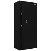 Sejfy i kasy pancerne - Sejf na broń długą z zamkiem kluczowym Valberg Arsenal 1253 w kolorze czarnym klasa S1 - miniaturka - grafika 1