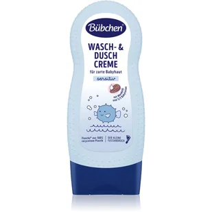 Kremowy Żel do mycia dla dzieci SENSITIVE, Bubchen, 230ml - Kosmetyki kąpielowe dla dzieci - miniaturka - grafika 1