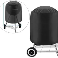 Pokrowce na grilla - Pokrowiec na grilla, okrągły pokrowiec na grilla, tkanina Oxford 210D, wodoodporna, odporna na promieniowanie UV, 70 x 70 cm - miniaturka - grafika 1