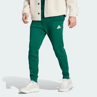 Spodenki męskie - adidas Męskie spodnie Essentials z polaru, zwężane - miniaturka - grafika 1