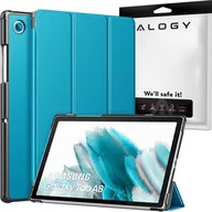 Etui do tabletów - Etui na tablet Alogy Etui Alogy Book Cover do Samsung Galaxy Tab A8 2021 SM-X200/SM-X205 Niebieski - miniaturka - grafika 1