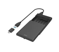 Etui na twarde dyski - Hama 200760 SSD HDD 2.5" Szary - miniaturka - grafika 1