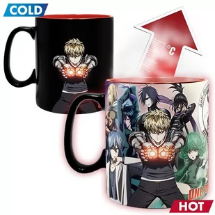 ABYstyle Studio ABYstyle  One Punch Man  kubek Heat Change Heroes 460 ML (ABYMUG448) - Kubki - miniaturka - grafika 1