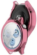 Akcesoria do smartwatchy - Bizon Etui z osłoną ekranu Case Watch Felipe do Huawei Watch GT 5 46 mm, różowe - miniaturka - grafika 1