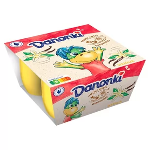 Danone Danonki Serek wanilia 200 g (4 x 50 g) - Sery - miniaturka - grafika 1
