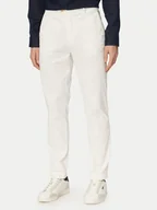 Spodnie męskie - Aeronautica Militare Spodnie materiałowe 261PA1711UCT04292 Biały Regular Fit - miniaturka - grafika 1