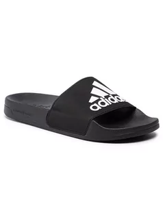 Klapki i japonki męskie - Adidas Klapki Adilette Shower F34770 Czarny - grafika 1