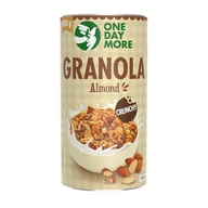 Płatki śniadaniowe i musli - OneDayMore Granola Migdałowa 450g - miniaturka - grafika 1