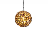 Lampy sufitowe - Invicta Interior Lampa wisząca Natural brązowa drewno 40cm Drift wood (Z38161) - miniaturka - grafika 1