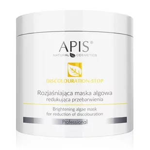 Apis Discolouration-Stop rozjaśniająca maska algowa redukujący przebarwienia 200g 103256-uniw - Maseczki do twarzy - miniaturka - grafika 1