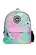 Plecaki - Hype Unisex Pastelowy plecak kolażowy, różowy, jeden rozmiar, różowy, Rozmiar uniwersalny - miniaturka - grafika 1