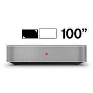 Inne akcesoria audio-wideo - Leica Cine 1-100 Laser TV 4K 100 cali 3000 ANSI - miniaturka - grafika 1