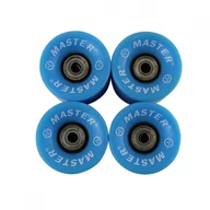 Akcesoria do skatingu - Kółka z łożyskami Master 60 x 45 mm 4 szt. - miniaturka - grafika 1