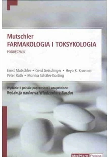 Mutschler Farmakologia i Toksykologia - Książki medyczne - miniaturka - grafika 1