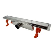 Odwodnienia, kanały i akcesoria - Odpływ liniowy Impressive 900 srebrny EQUATIONION 5901171277602 - miniaturka - grafika 1